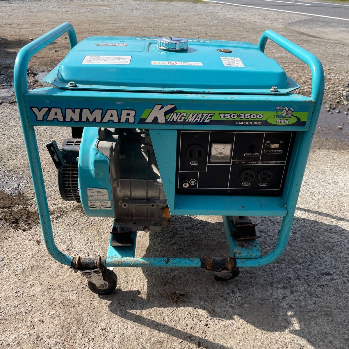 CP21 ヤンマー Model YSG3500 実働☆動画あり☆中古品 発電機 農 CP21 ヤンマー Model YSG3500 実働☆動画あり☆中古品 発電機 農
