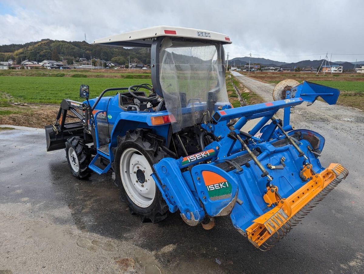 イセキ ミニローダ付き トラクター TG233(23馬力) 極上機 山口県発 農くる の画像3