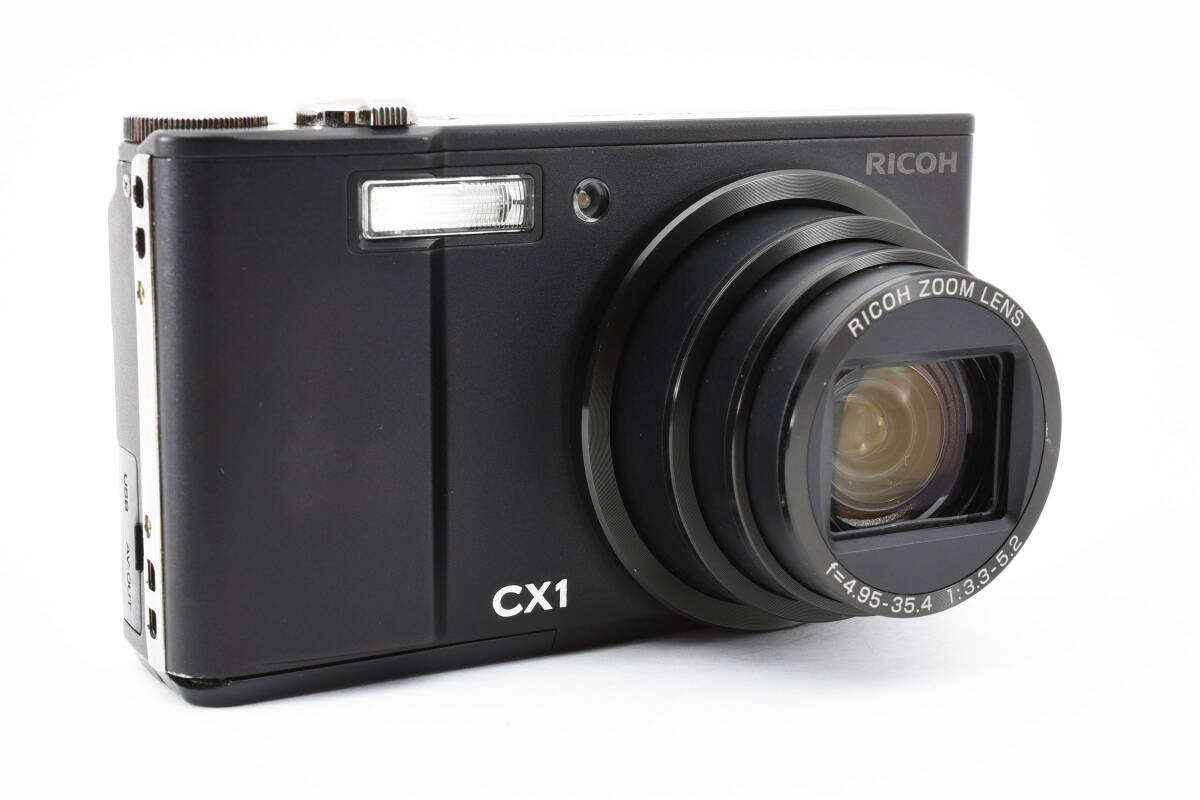 ★外観美品★リコー RICOH CX1 ブラック コンパクトデジタルカメラ L440#2423_画像4