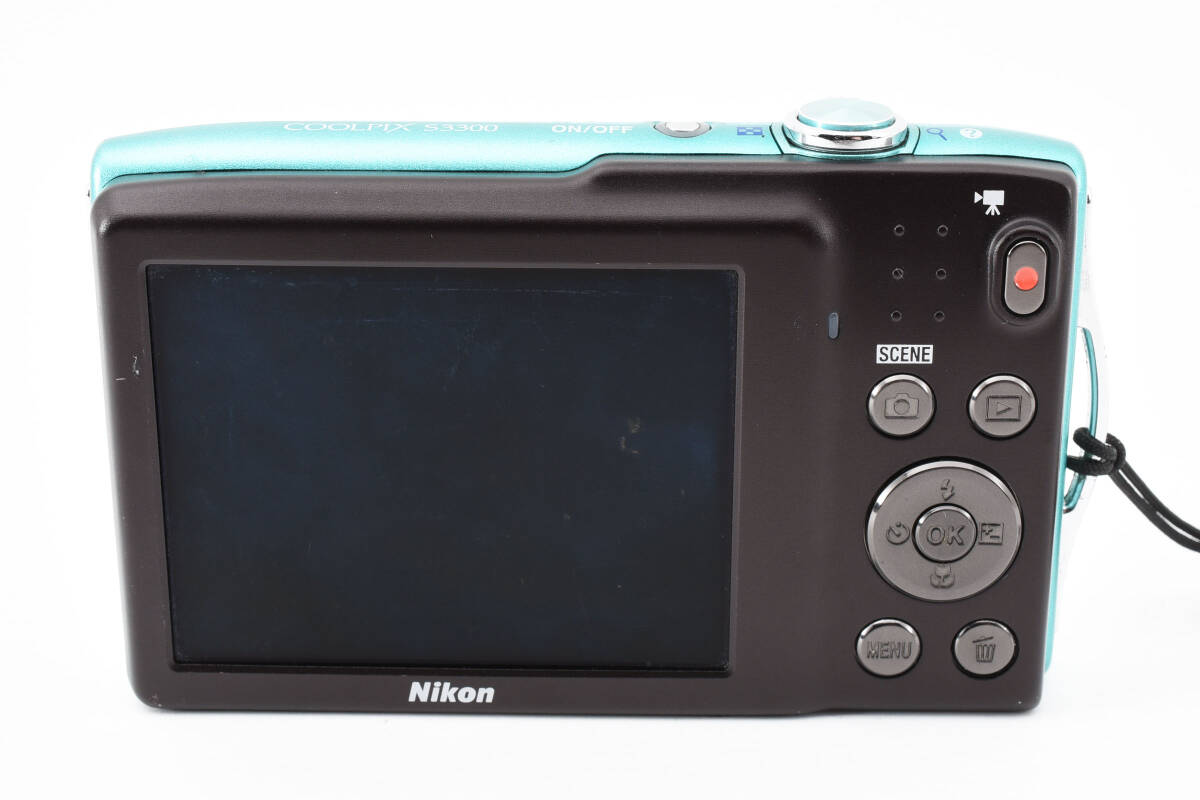★極上品★ニコン Nikon COOLPIX S3300 グリーン コンパクトデジタルカメラ L660#2454_画像6