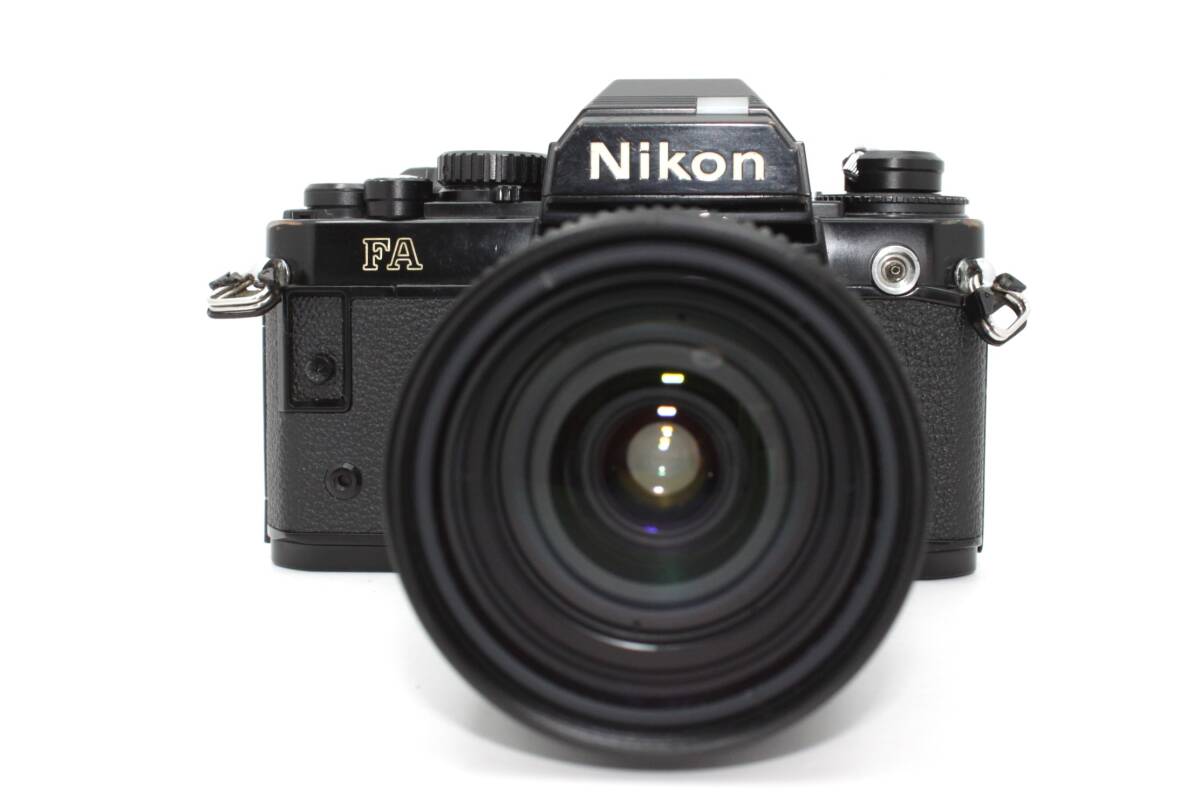 ★良品★ニコン Nikon FA ボディ ブラック/35-135mm f3.5-4.5 一眼レフフィルムカメラ レンズ L600#1884_画像2