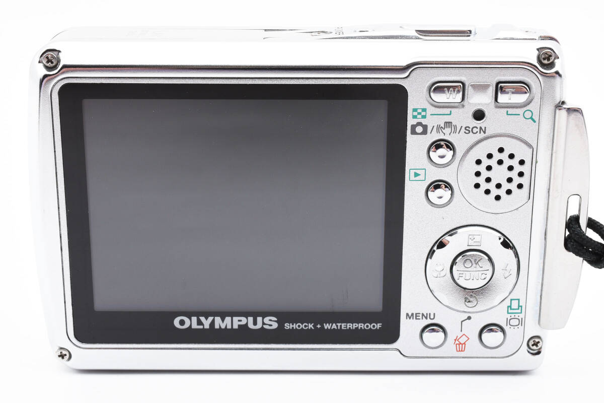 ★良品★オリンパス OLYMPUS μ725SW シルバー コンパクトデジタルカメラ L55#2478_画像3