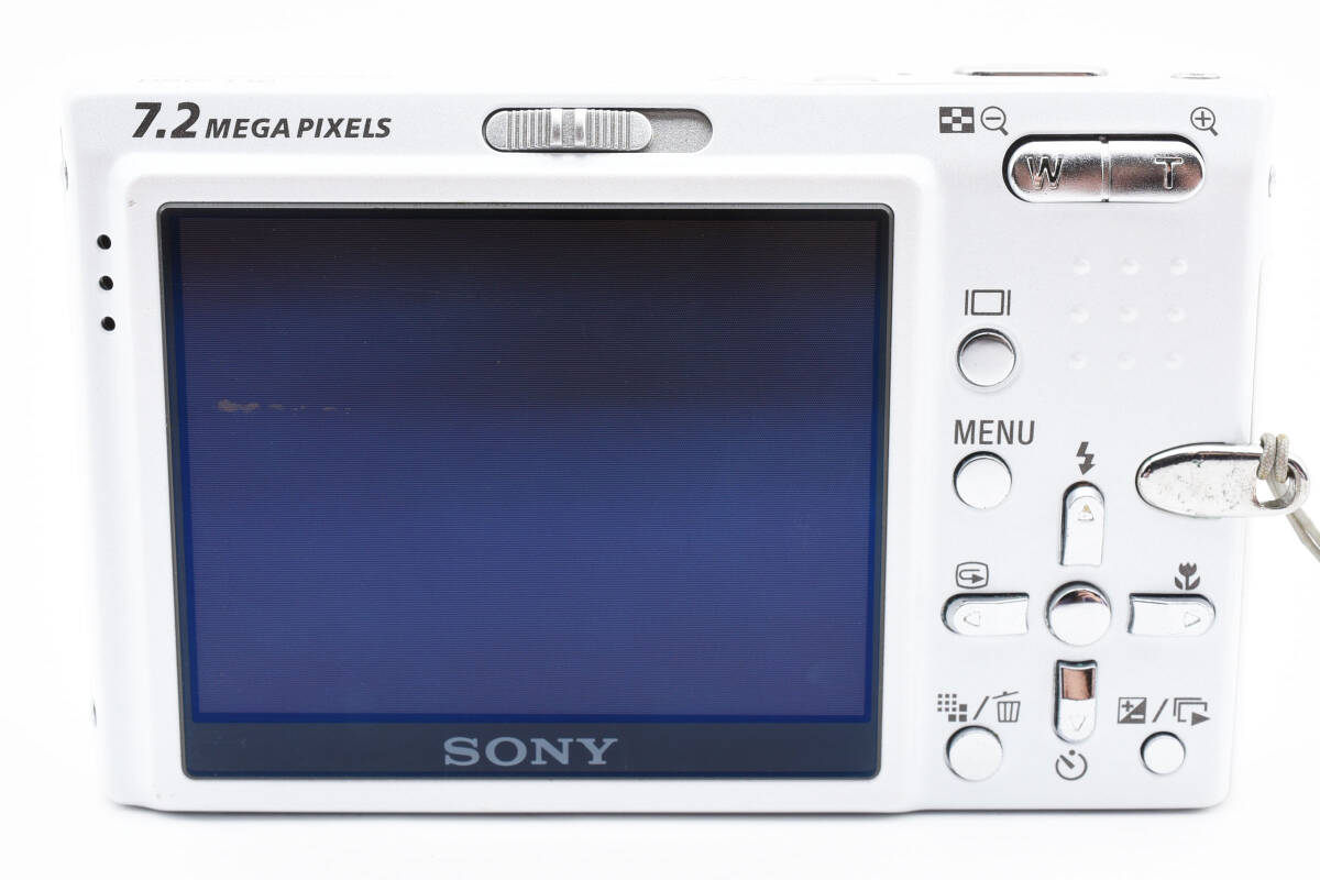 ★外観美品★ソニー SONY Cyber-shot DSC-T10 ホワイト コンパクトデジタルカメラ L55#2480_画像3