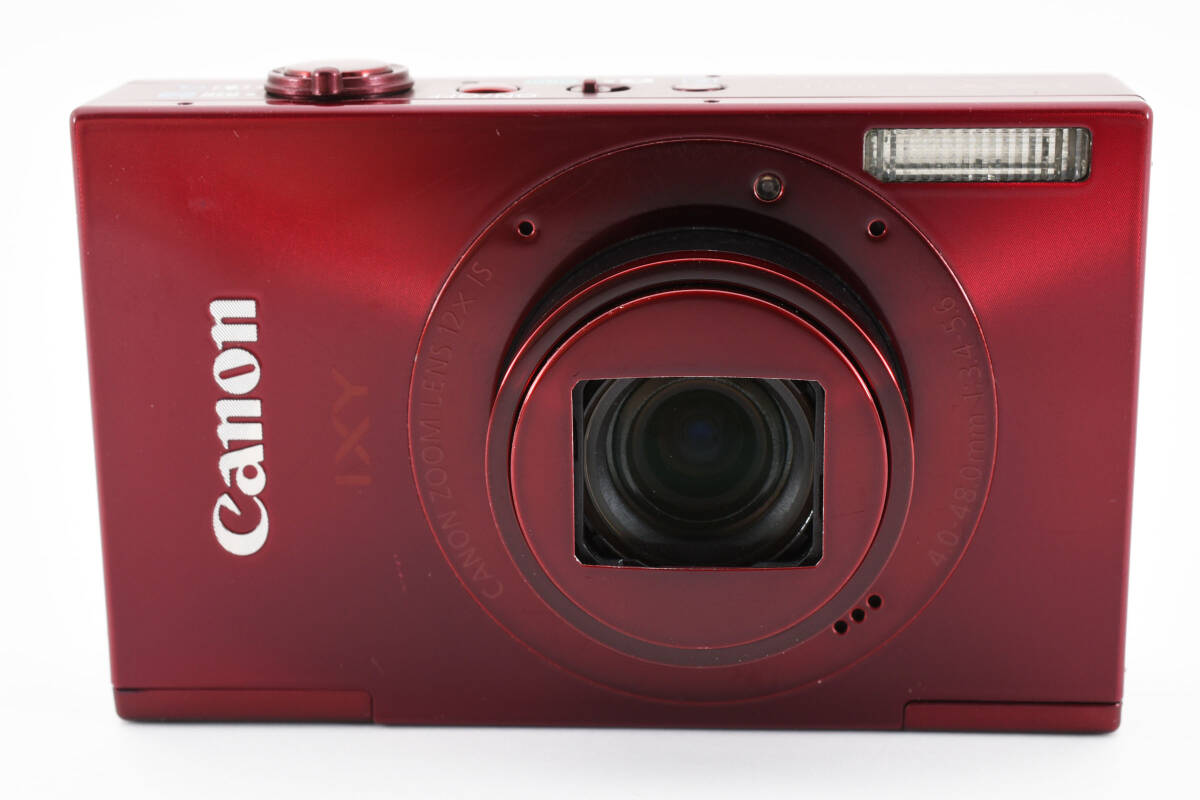 ★外観美品★キャノン Canon IXY 3 レッド コンパクトデジタルカメラ L760#2525_画像2