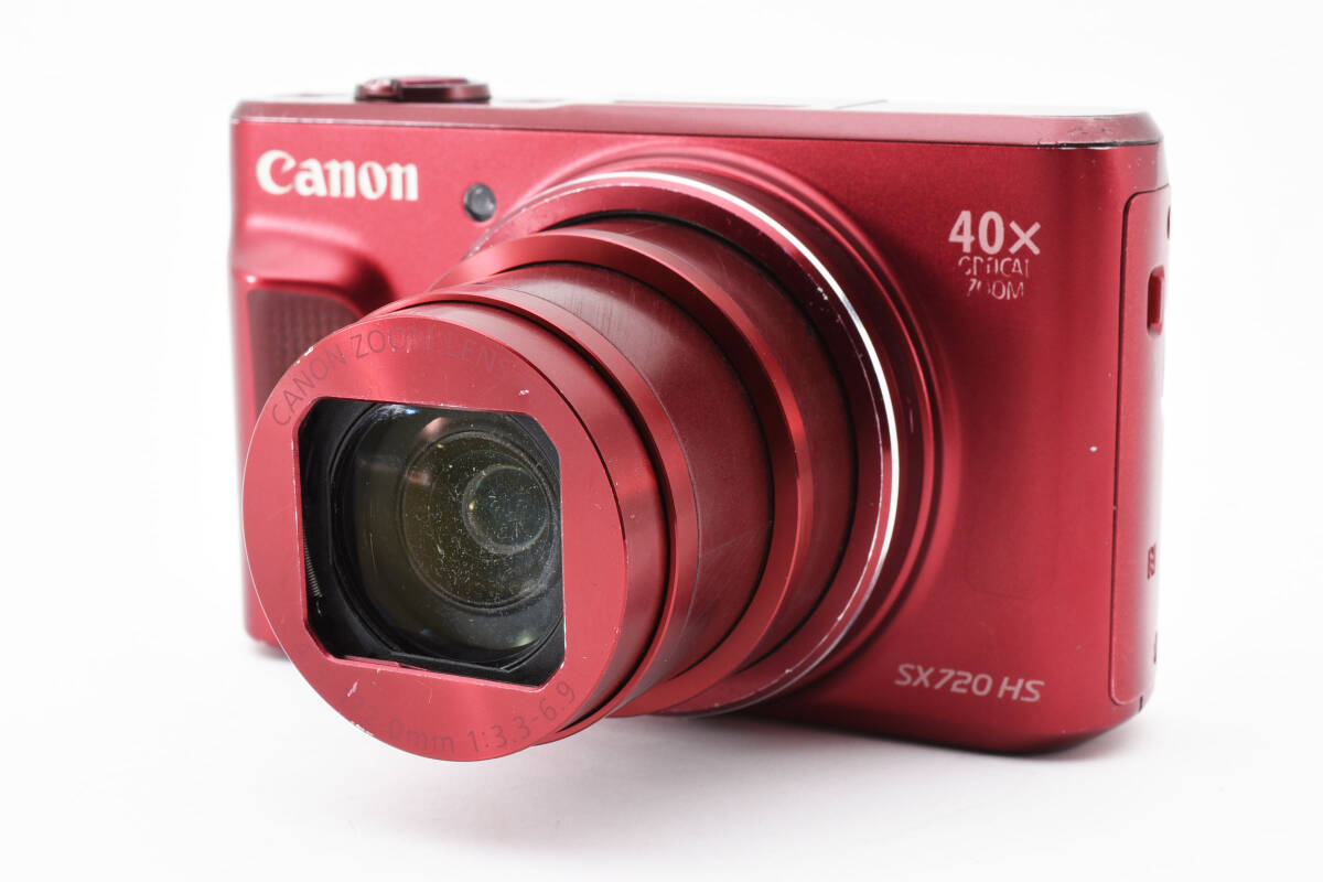 ★実用品★キヤノン CANON PowerShot SX720 HS レッド L650#2511_画像4