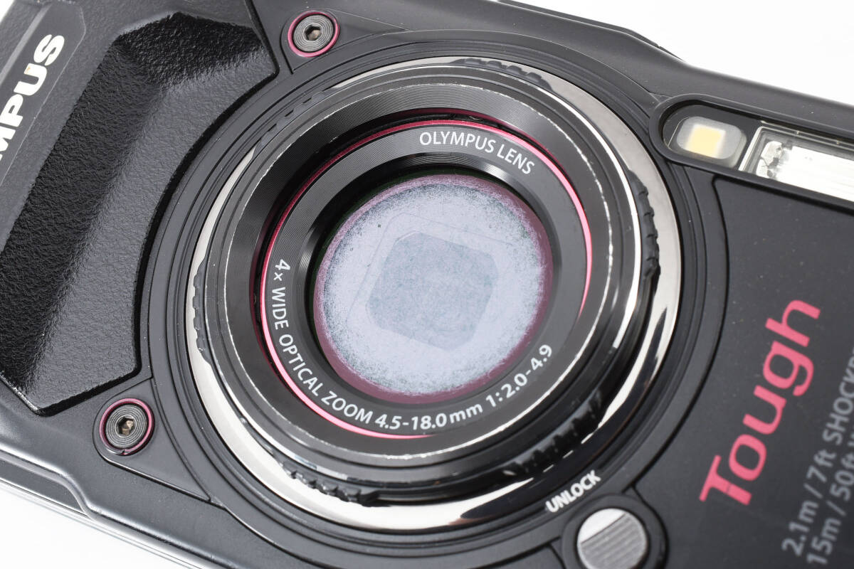 ★訳あり品大特価★オリンパス OLYMPUS TG-5 レッド コンパクトデジタルカメラ L500#2523の画像10