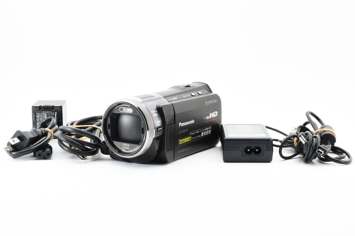★外観極上★パナソニック Panasonic HC-X900M ブラック ビデオカメラ L1180#2541の画像1