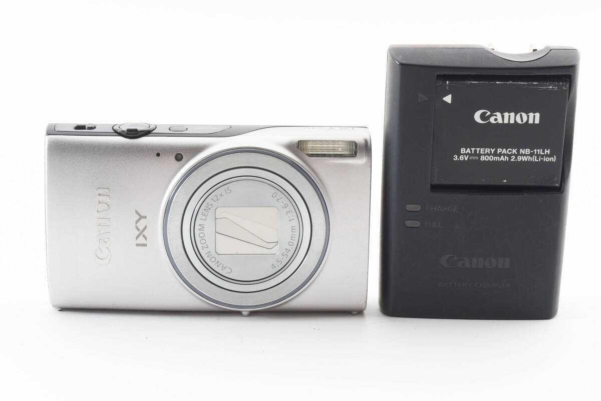 ★良品★キャノン CANON IXY640 シルバー コンパクトデジタルカメラ L1180#2603