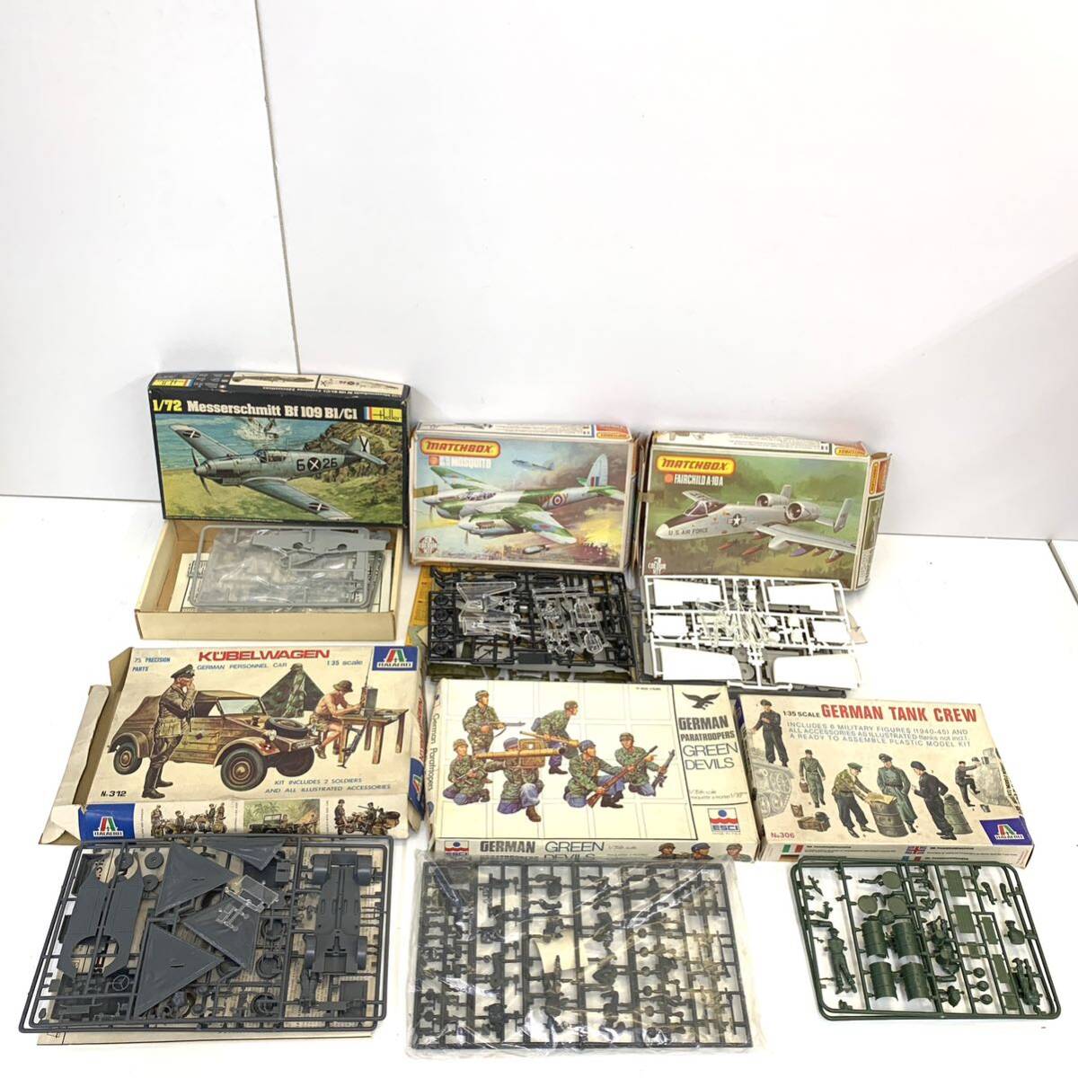 070B960★【中古品】【未組立】航空機 軍用機 他 ミリタリー系 プラモデル 大量まとめ セット_画像7