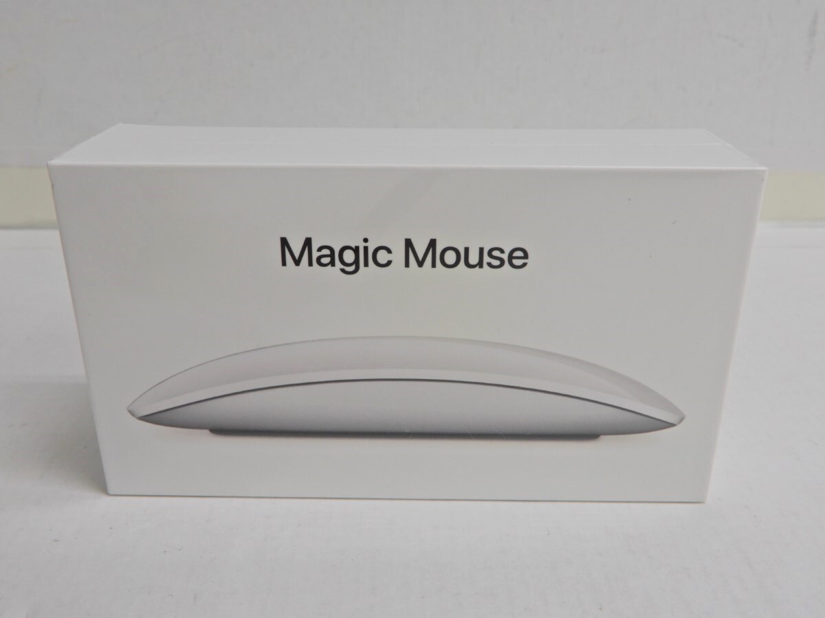 098Z977★【未開封品】Apple/アップル MagicMouse2 MLA02J/A シルバー マジックマウス2 マック マウスの画像1