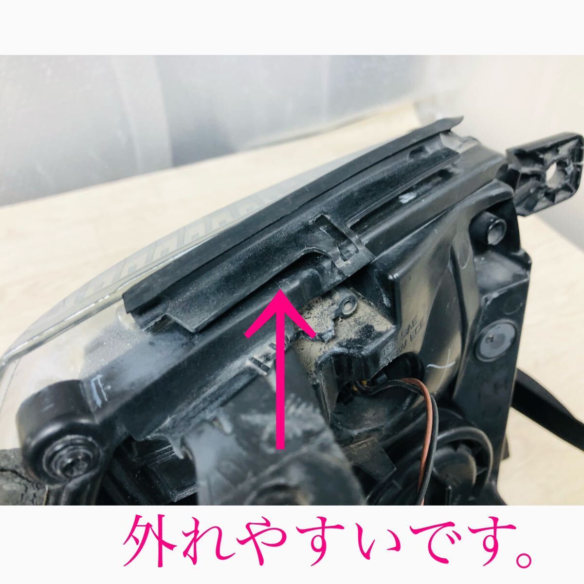  attaching part damage less right side through line overseas specification GM original 07-09y Cadillac Escalade HID xenon head light left left side control 2401253