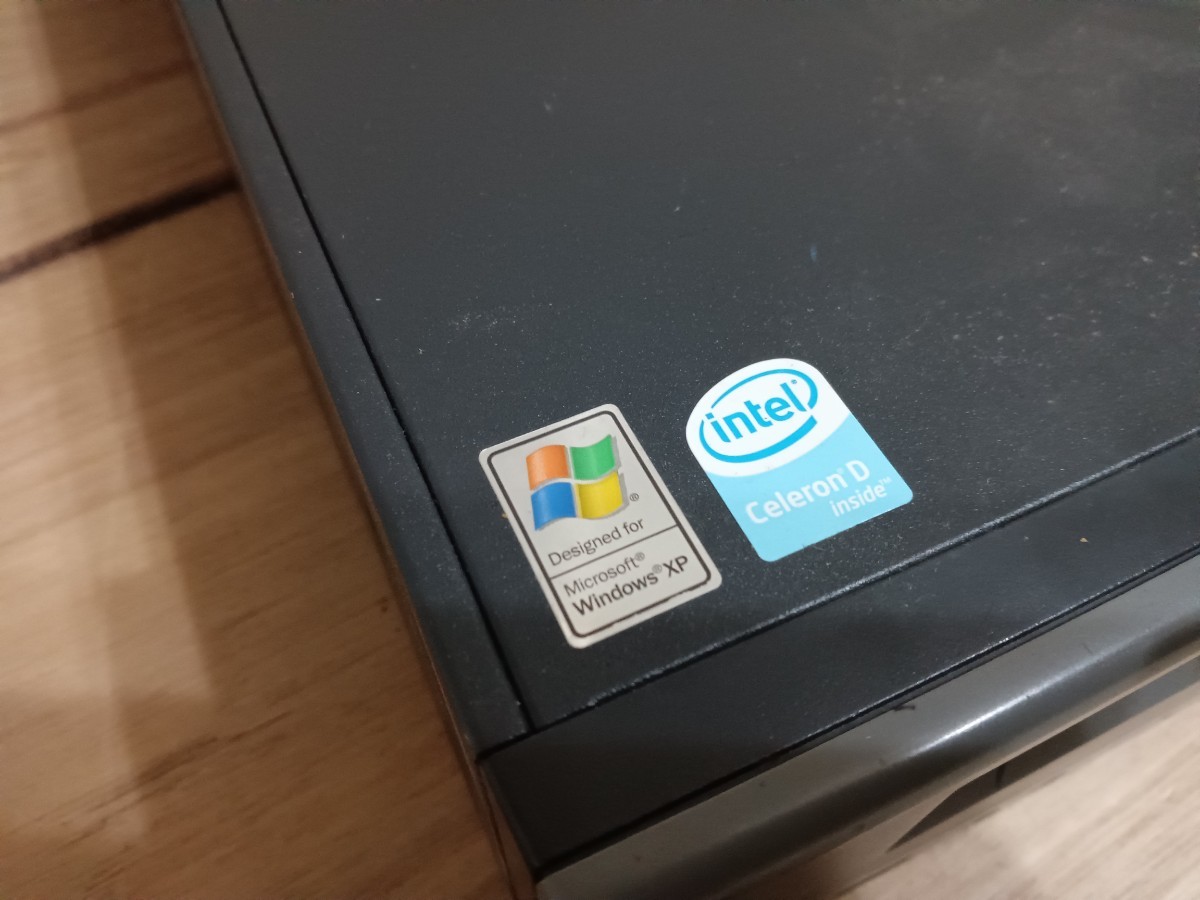 Lenovoレノボ 多分L3000 J110SD(E6300/1024/250/S)windowsXP CeleronD ディスクトップ ｜030424の画像2