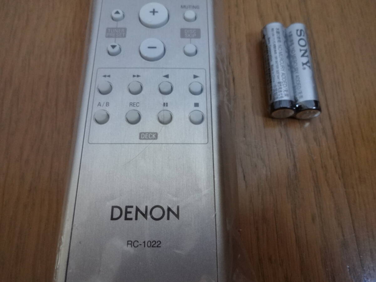 # new goods unused DENON original remote control RC-1022 * pre-main amplifier PMA-1500AE PMA-390AE for 