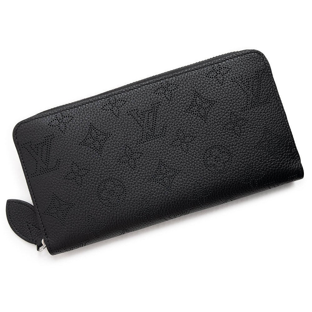 （新品・未使用品）ルイ ヴィトン LOUIS VUITTON ジッピー ウォレット ラウンドファスナー 長財布 モノグラムマヒナ ノワール M61867 箱付