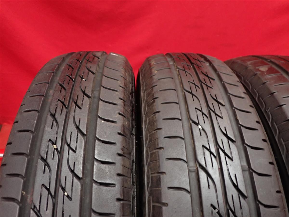 中古タイヤ 155/80R13 79S 4本セット ブリヂストン ネクストリー BRIDGESTONE NEXTRY 8分山★n13 パッソ ブーン ヴィッツ Kei ロゴ_画像6