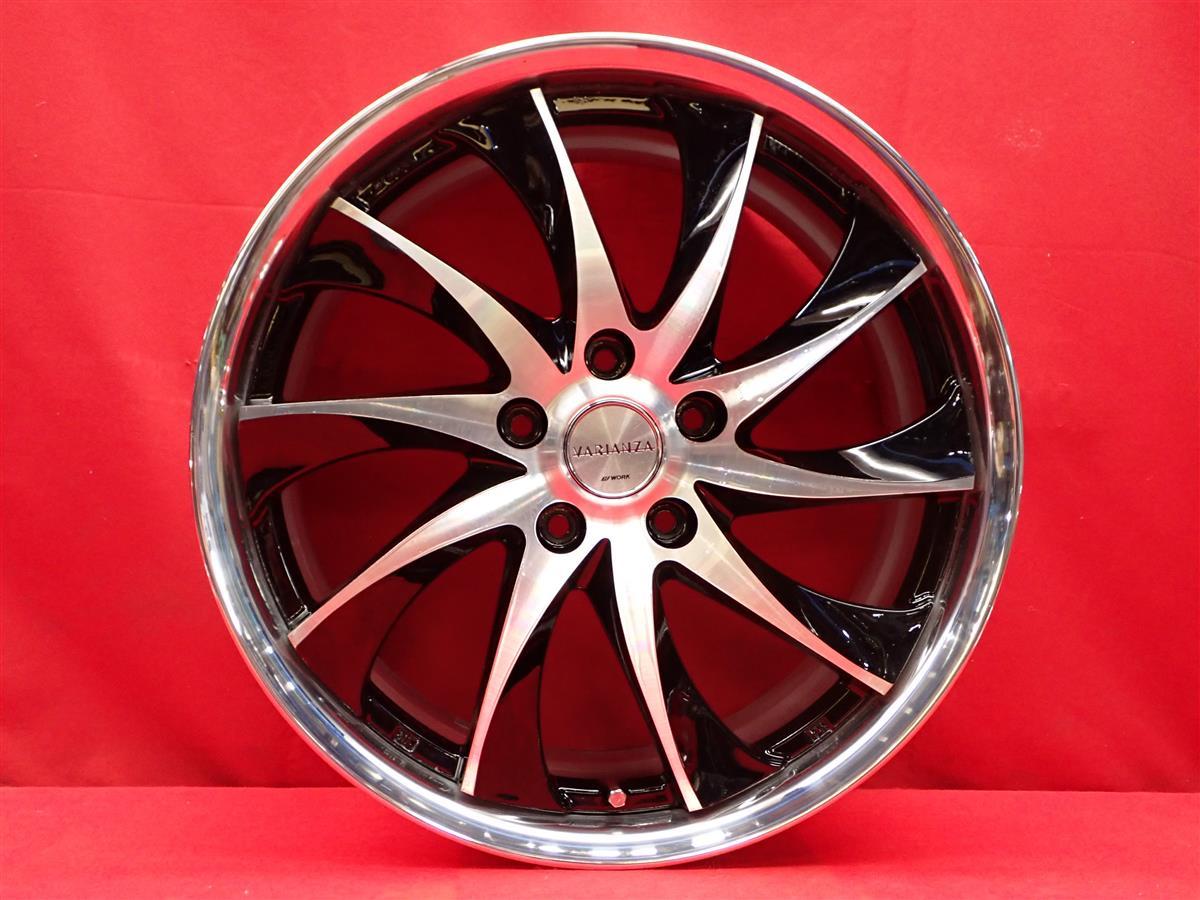 WORK ワーク VARIANZA ヴァリアンツァ S4S 中古ホイール 4本 7.5J 18インチ PCD114.3 5穴 +52 ハブ73 ヴェゼル オデッセイ 等へ aa18_画像6