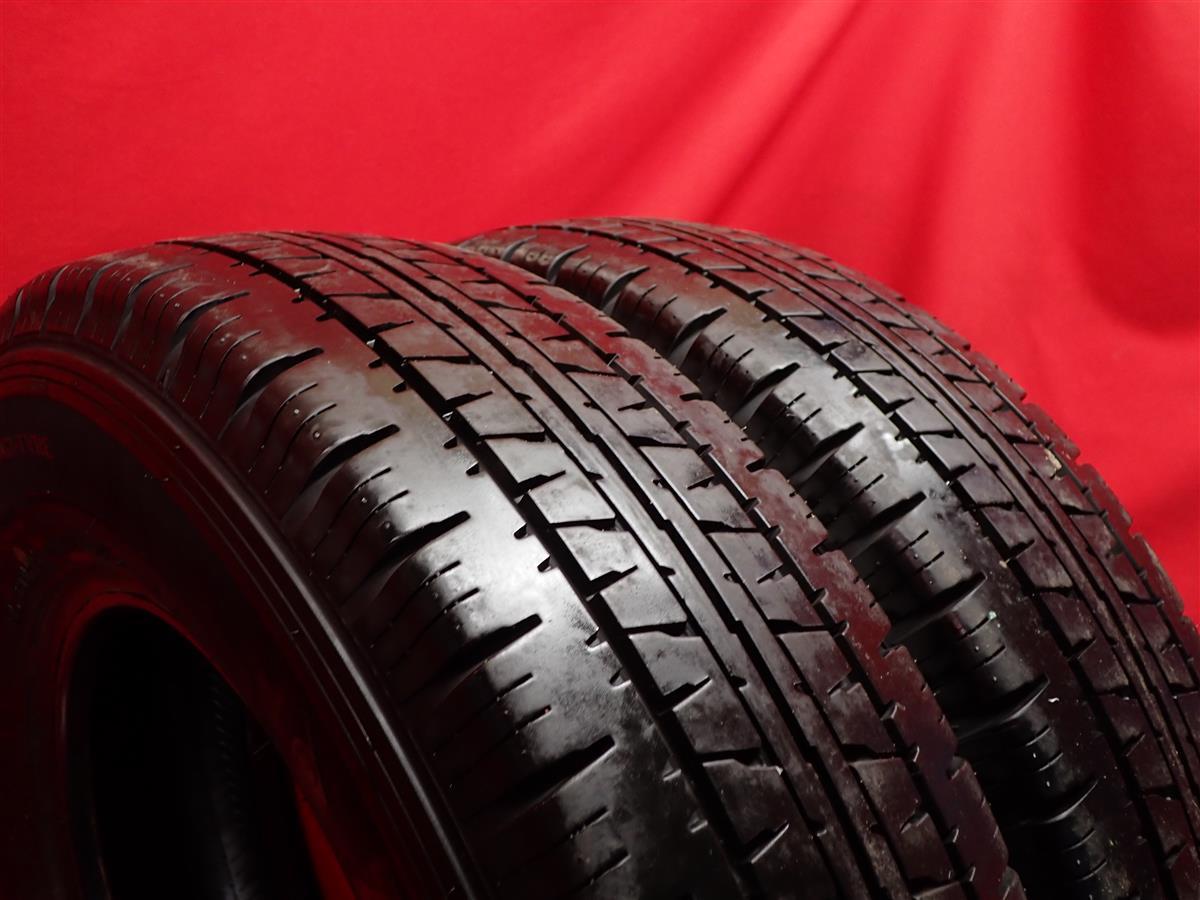 中古タイヤ 195/80R15 107/105L 2本セット ダンロップ エナセーブ VAN01 DUNLOP ENASAVE VAN01 8.5分山★n15 商用車 ハイエース キャラバン_画像3