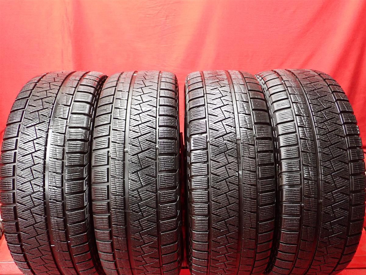 スタッドレス X-RACE QC5112+ ピレリ アイスアシンメトリコ [ 225/45R17 ] 8.5分山★ ボルボ V70 V40 S40 S60 等にstwt17_画像2