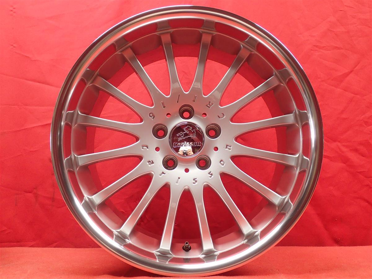 カールソン Carlson CR 1/16 中古ホイール 4本 8.5 / 9.5J 19インチ PCD114.3 5穴 +38 / +40 ハブ76 クラウン セルシオ シーマ 等へ aa19_画像8