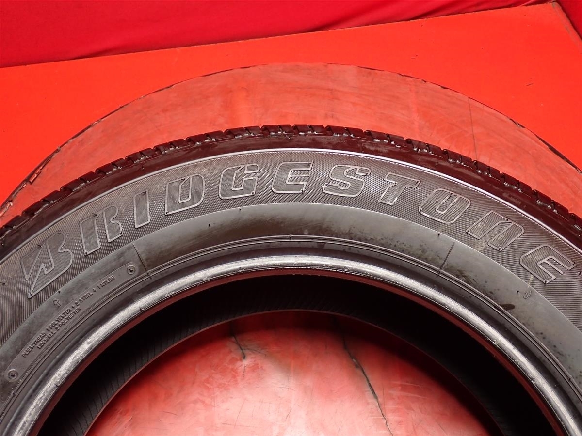 中古タイヤ 175/80R16 91S 4本セット ブリヂストン デューラー H/T684II BRIDGESTONE DUELER H/T684II 9.5分山 ジムニー AZ-オフロード_画像9