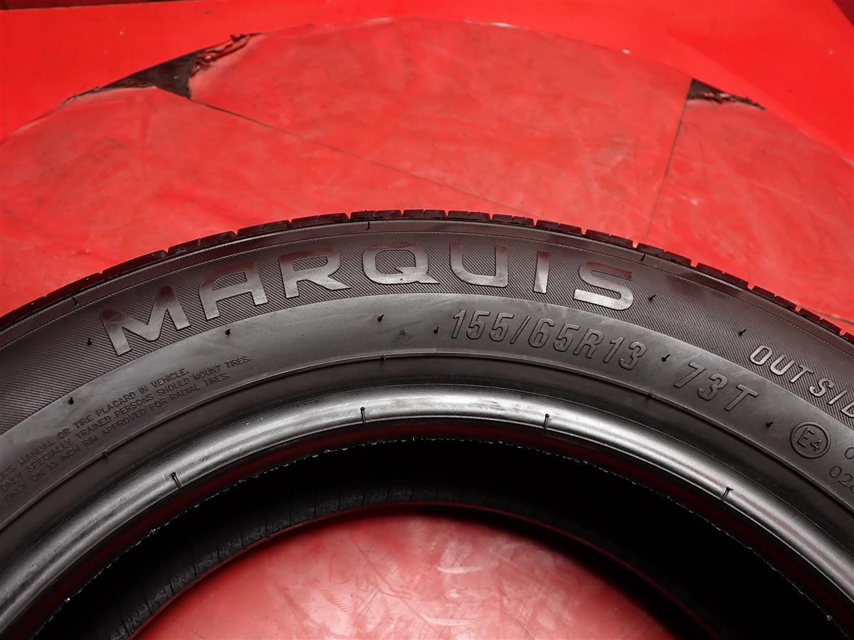 中古タイヤ 155/65R13 73T 4本セット マークイス CST MR61 MARQUIS CST MR61 9.5分山★n13 ザッツ ルークス ヴィヴィオ MRワゴン パレット_画像9