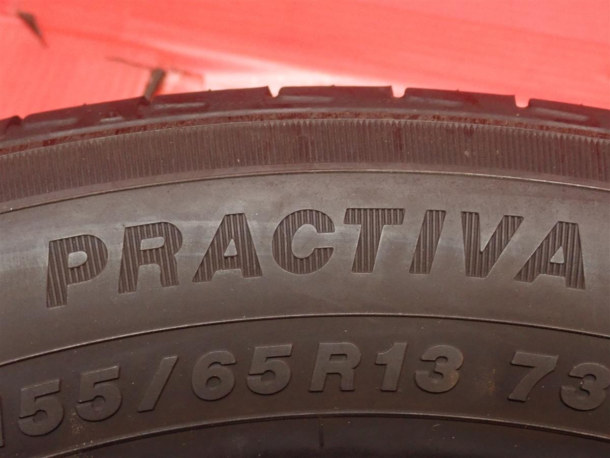 単品 タイヤ 1本 《 ヨコハマ 》 PRACTIVABP01 [ 155/65R13 73S ]8.5分山★n13 ワゴンR MRワゴン ザッツ ゼスト ミニカ ヴィヴィオ_画像7