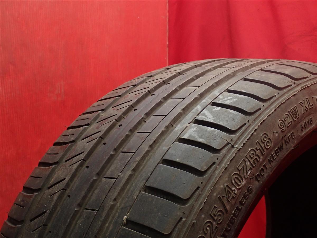 単品 タイヤ 1本 《 サフィーロ 》 SF5000 [ 225/40R18 92W ]9分山★n18 ゴルフ ベンツ Aクラス Bクラス アウディA4 ジュリエッタ_画像4