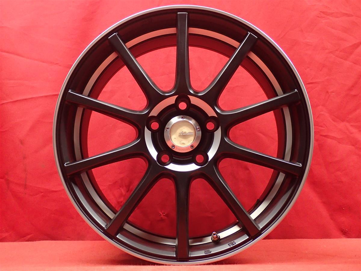 Advanti RACING アドヴァンティ レーシング ヴィゴロッソ エム993 中古ホイール 4本 7.5J 17インチ PCD112 5穴 +53 ハブ57 aa17_画像4