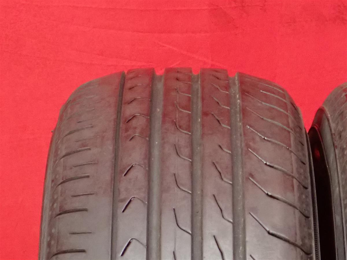 タイヤ2本 《 ヨコハマ 》 ブルーアース RV-03CK [ 155/65R14 75H ]8.5分山★ ミニバン用 N-BOX デイズ ek デリカミニ ワゴンR タント n14_画像6