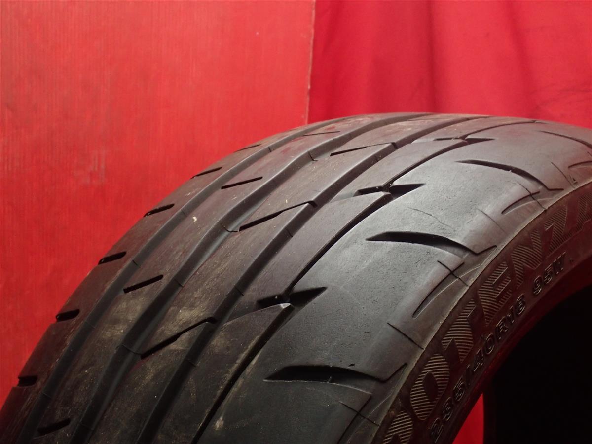 単品 タイヤ 1本 《 ブリヂストン 》 ポテンザアドレナリンRE003 [ 235/40R18 95Ｗ ] 9分山★n18 アウディA4 シロッコ パサート ボルボS60_画像4