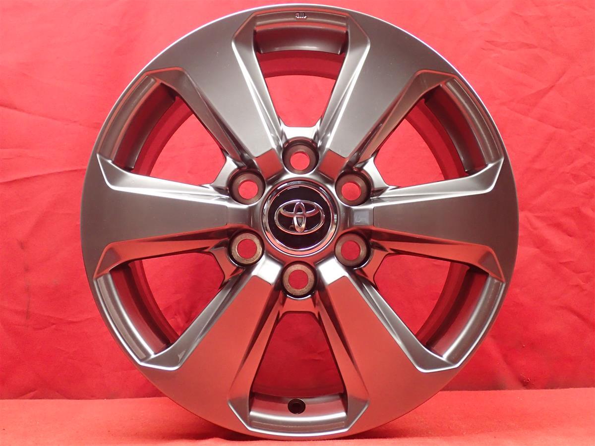 TOYOTA トヨタ ランドクルーザー300 系 VX 純正 中古ホイール 4本 7.5J 18インチ PCD139.7 6穴 +60 ハブ95 aa18_画像6