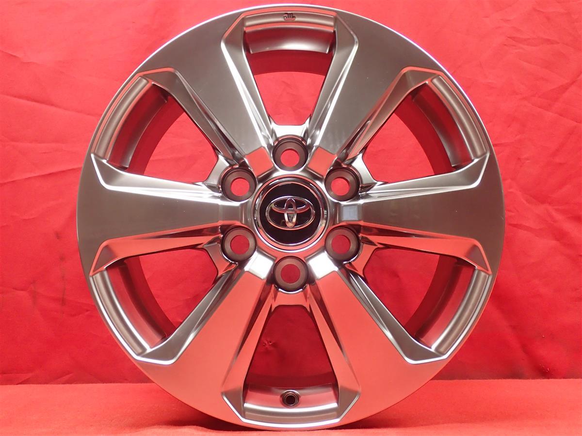 TOYOTA トヨタ ランドクルーザー300 系 VX 純正 中古ホイール 4本 7.5J 18インチ PCD139.7 6穴 +60 ハブ95 aa18_画像6