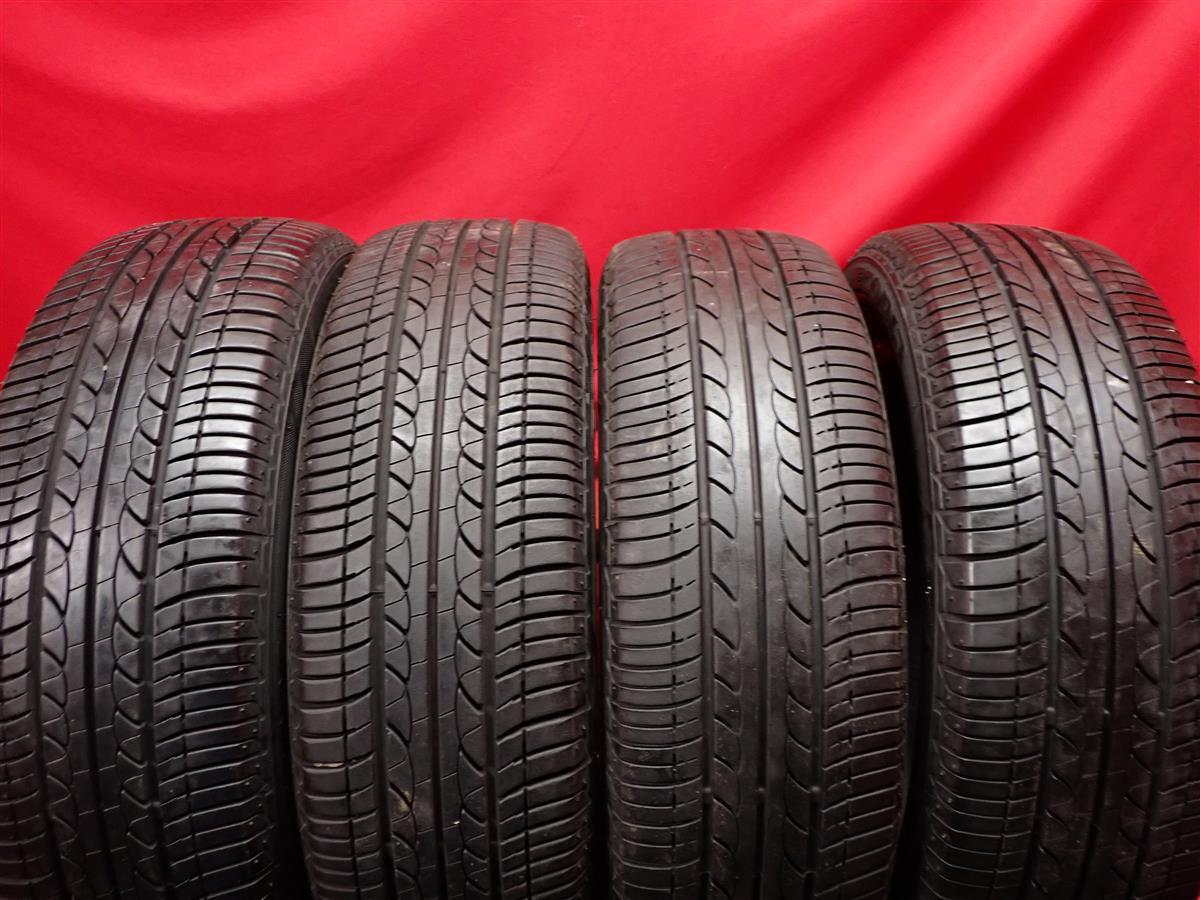 中古タイヤ 175/65R15 84H 4本セット ブリヂストン エコピア EP25 BRIDGESTONE ECOPIA EP25 7分山★n15 アクア スペイド フィット キューブ_画像1