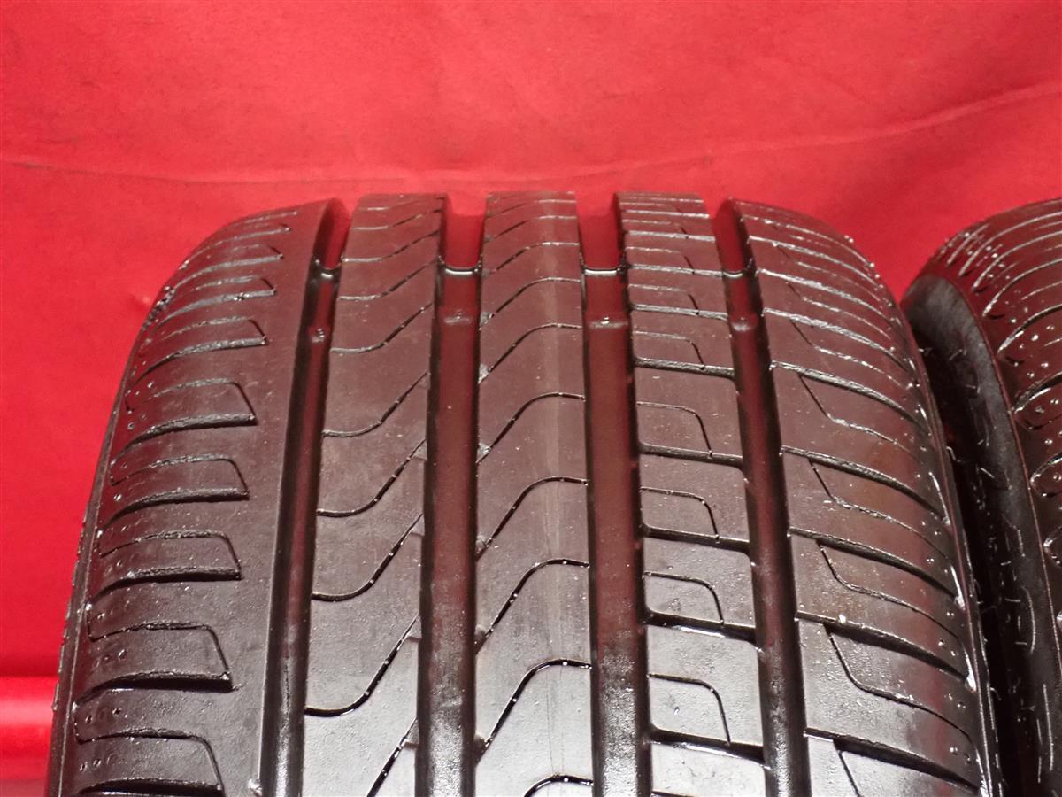 タイヤ2本 《 ピレリ 》 チントゥラート P7 [ 225/40R18 92W ]9分山★ ゴルフ ベンツ Aクラス Bクラス アウディA4 ジュリエッタ n18_画像6