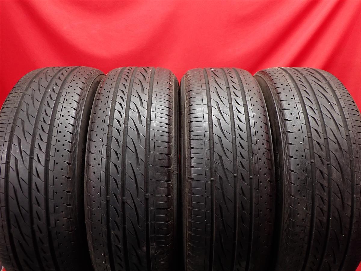 中古タイヤ 225/60R17 99H 4本セット ブリヂストン レグノ GRVII BRIDGESTONE REGNO GRVII 7.5分山★n17 ヴェルファイア アルファード_画像1