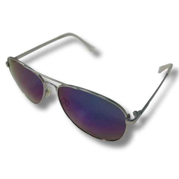 《良品◎》VONZIPPER ボンジッパー★ FARVA ファーバ*サングラス*メガネ*眼鏡*シルバー(AC1066)◆S60_画像2