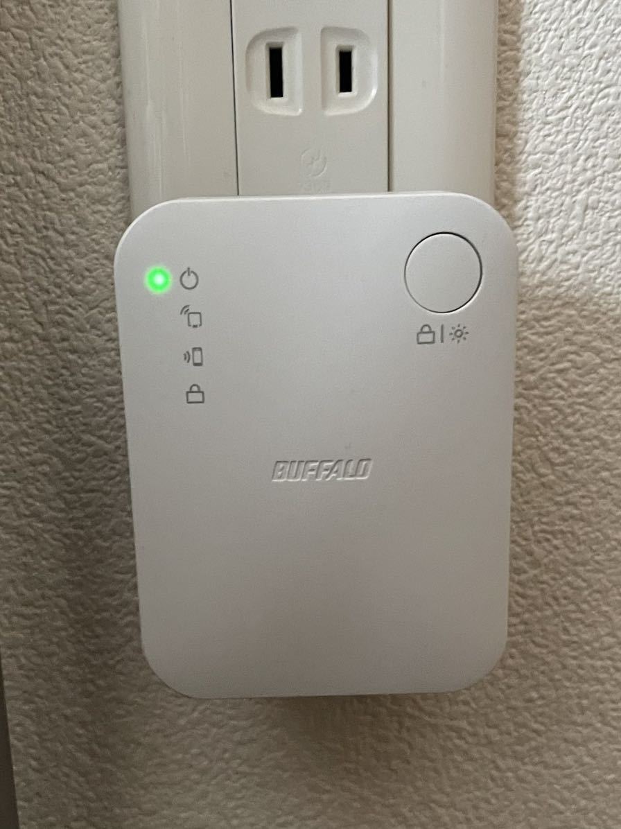 BUFFALO バッファロー WEX-733DHP/N無線LAN中継機 Wi-Fi_画像1