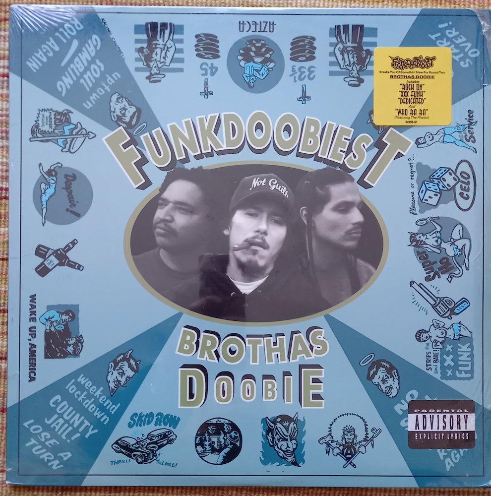 ♪ 奇跡の未開封 シールド LP US Origi FUNKDOOBIEST / BROTHAS DOOBIE MUGGS SOUL ASSASSINS Cypress Hill ハイプステッカー 未使用_画像1