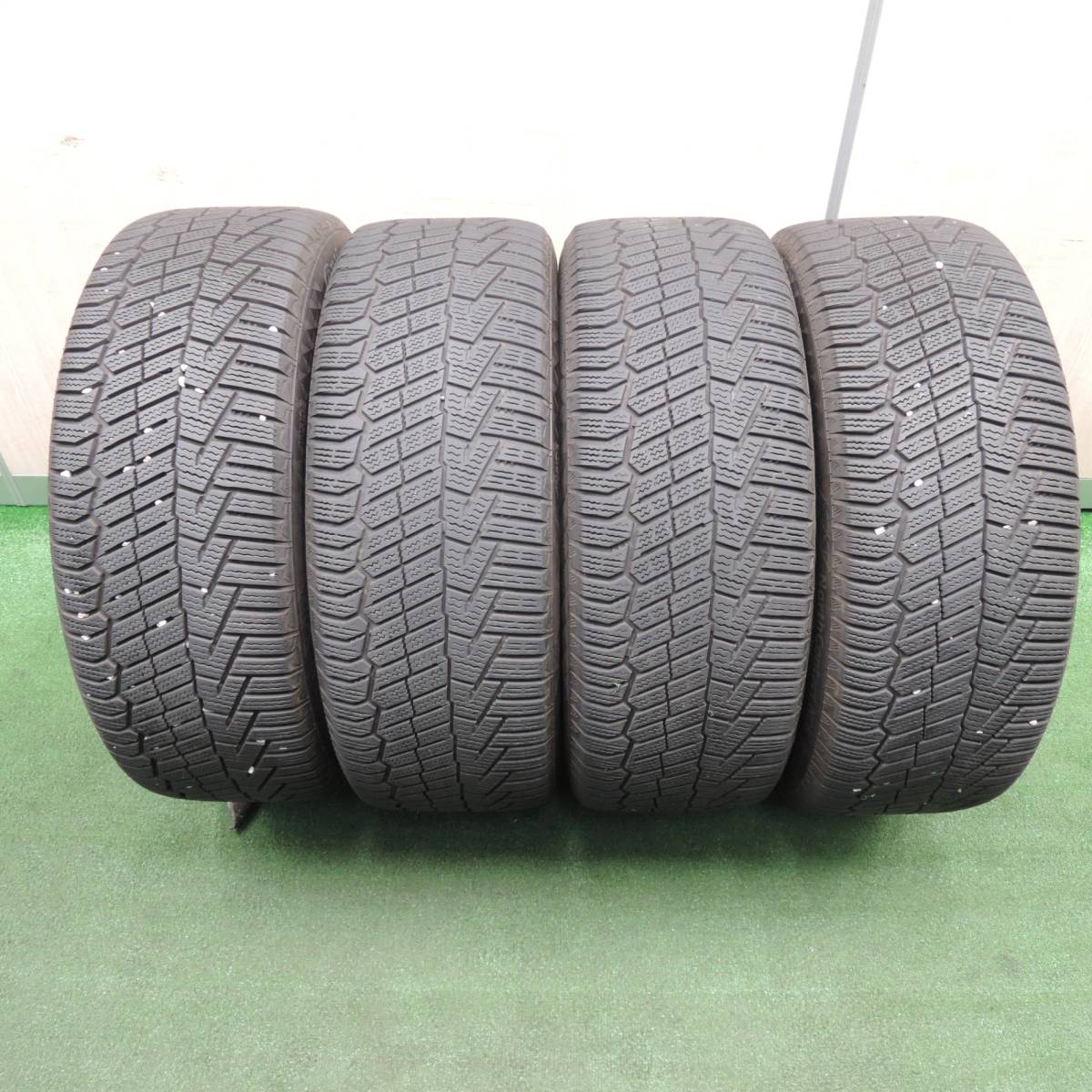 [送料無料] バリ溝！9分！キレイ★ベンツ CLAクラス Aクラス 純正 225/45R18 スタッドレス コンチネンタル PCD112/5H★4011905TNス_画像8