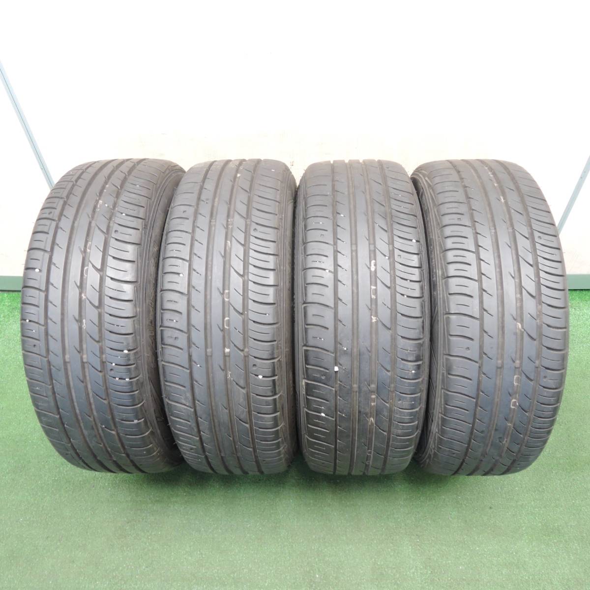 *送料無料* バリ溝！9分★195/55R16 ファルケン ジークス ZE914 FTK 社外 アルミ 16インチ PCD100/4H★4030602TNノ_画像9