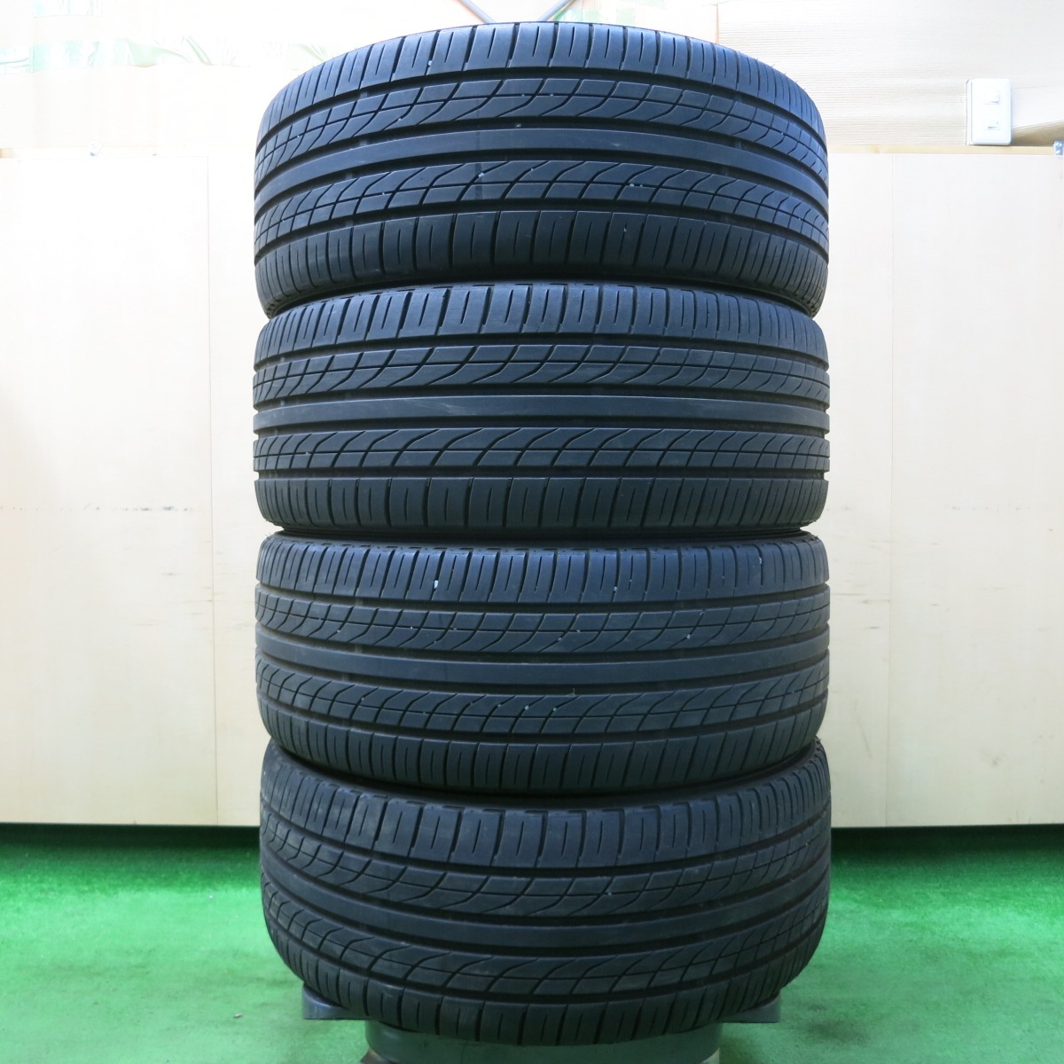 *送料無料* 4本価格★プリウス等 Lehrmeister 225/40R18 ヨコハマ DNA エコス ES300 レアマイスター 18インチ PCD100/5H★4031505イノの画像8