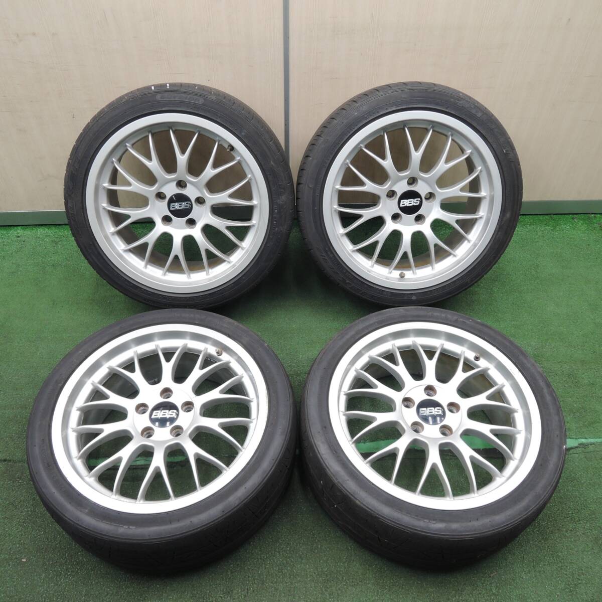 *送料無料* 4本価格★BBS RG185 RG186 235/40R18 245/40R18 ニットー INVO ファルケン ZIEX ZE912 PCD114.3/5H★4031909TNノ_画像1