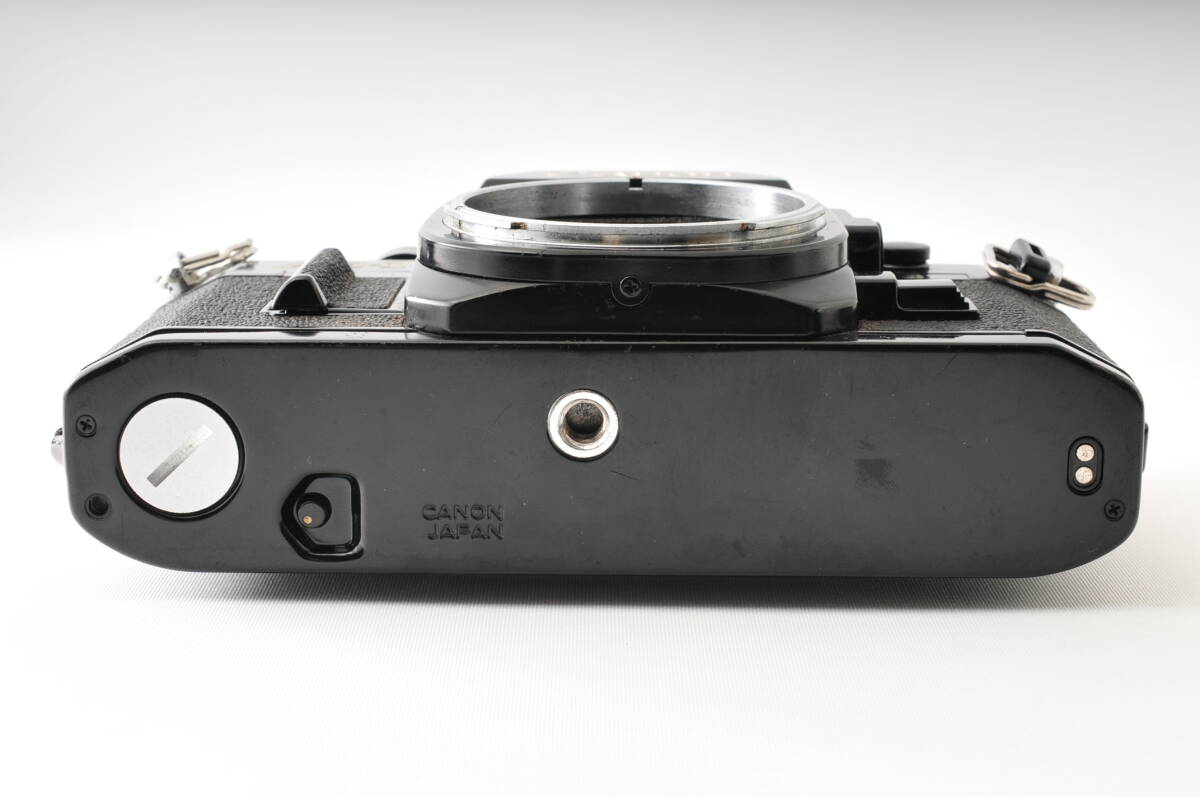 キャノン CANON AE-1 Black フィルムカメラ ストラップ付き 303A_画像6