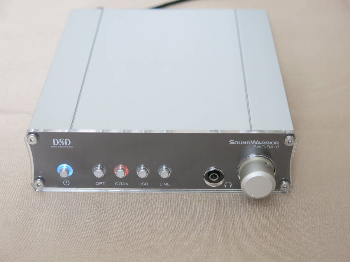 城下工業 Sound Warrior SWD-DA10 DAコンバーター 中古の画像1