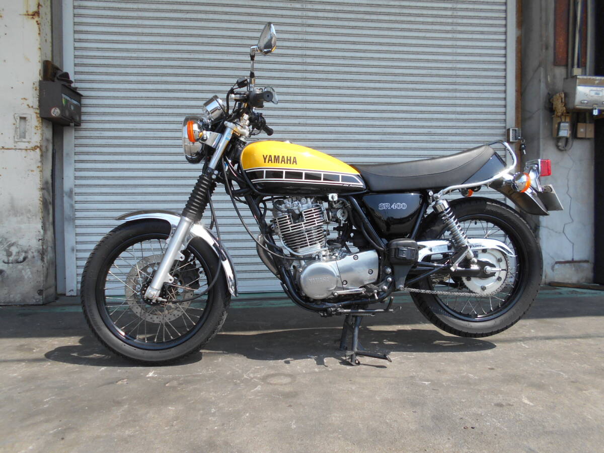 sr400-4 60thアニバーサリー実働車検付 程度良美車 福岡発の画像9