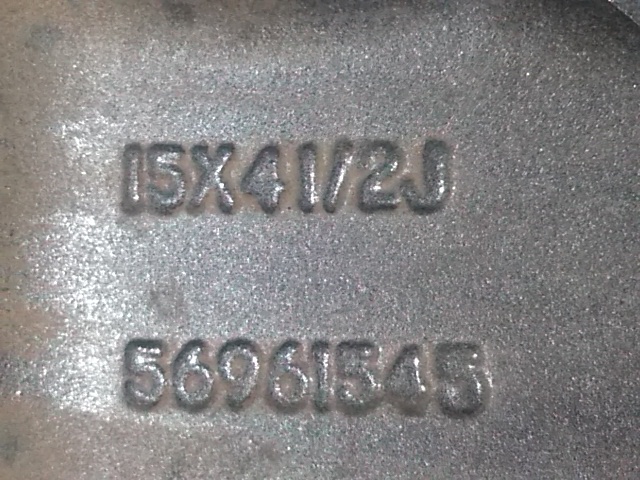 MR52S / MR92S ハスラー 純正 15×4.5J 4H PCD100 +45 (H24017) の画像7