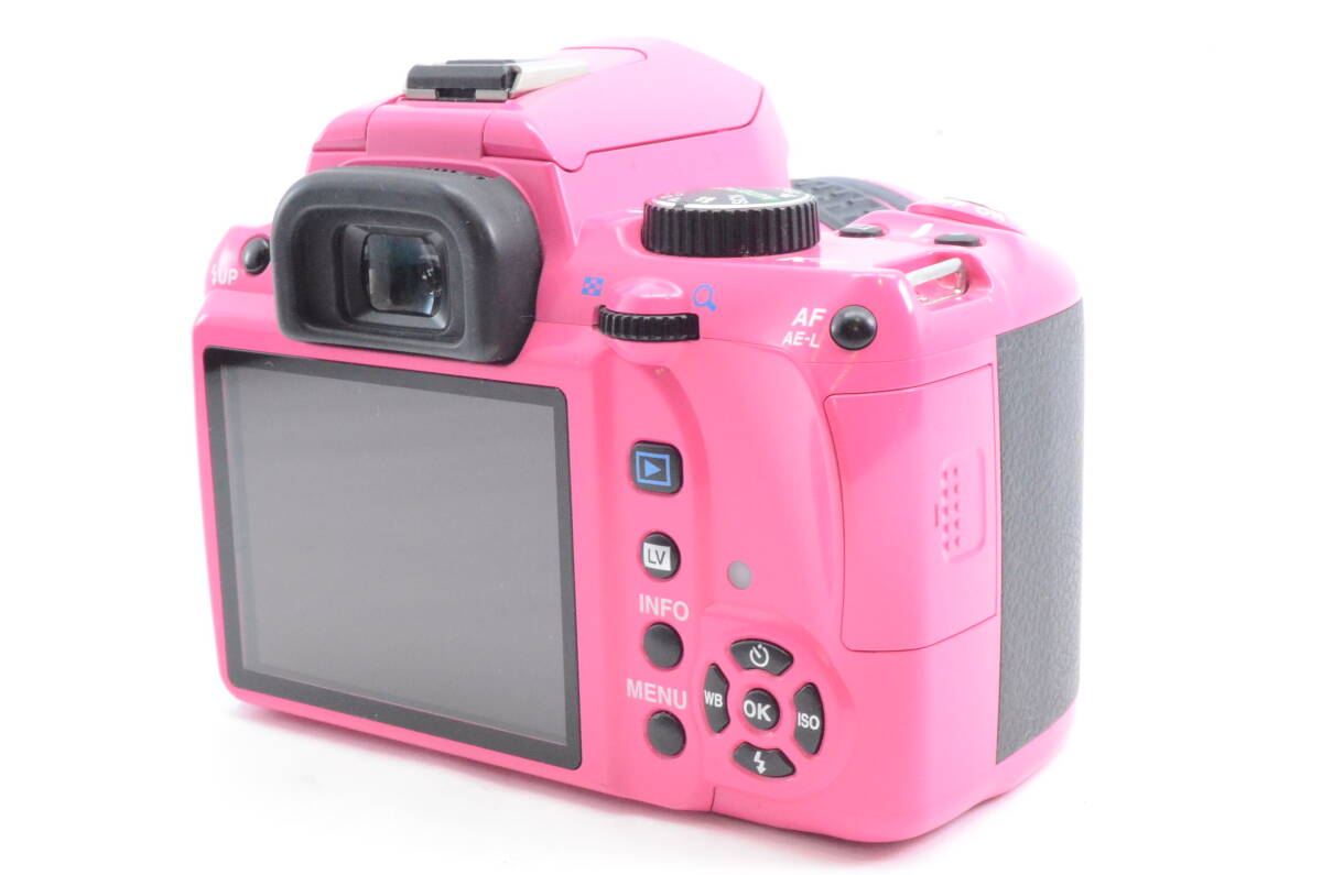 PENTAX digital single‐lens reflex camera K-r lens kit pink 