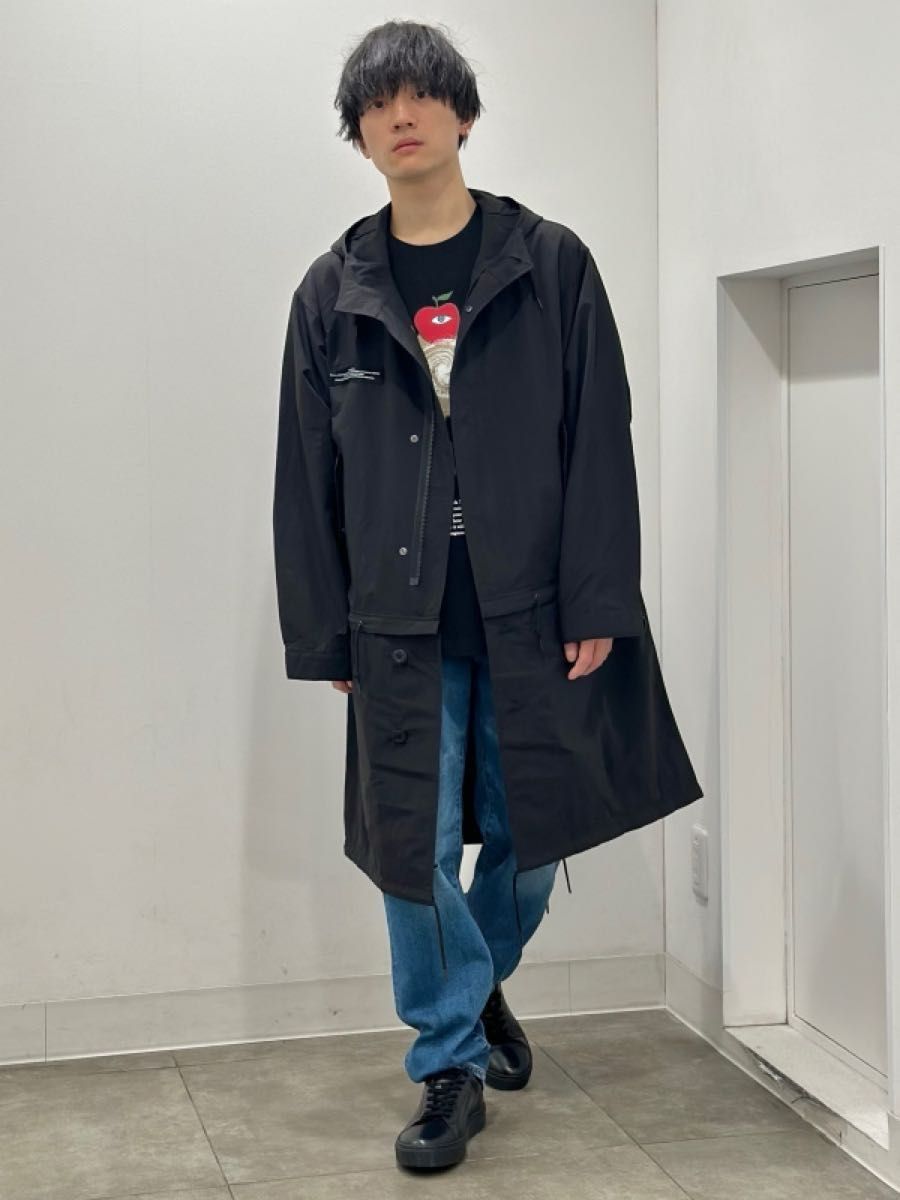 GU UNDERCOVER 2way オーバーサイズ モッズコート】完売品S GU UNDERCOVER 2way オーバーサイズ モッズコート】完売品S