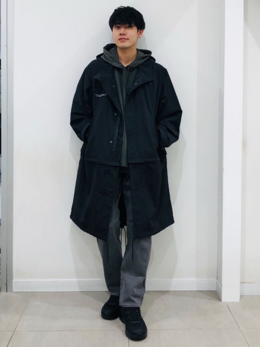 GU UNDERCOVER 2way オーバーサイズ モッズコート】完売品S GU UNDERCOVER 2way オーバーサイズ モッズコート】完売品S