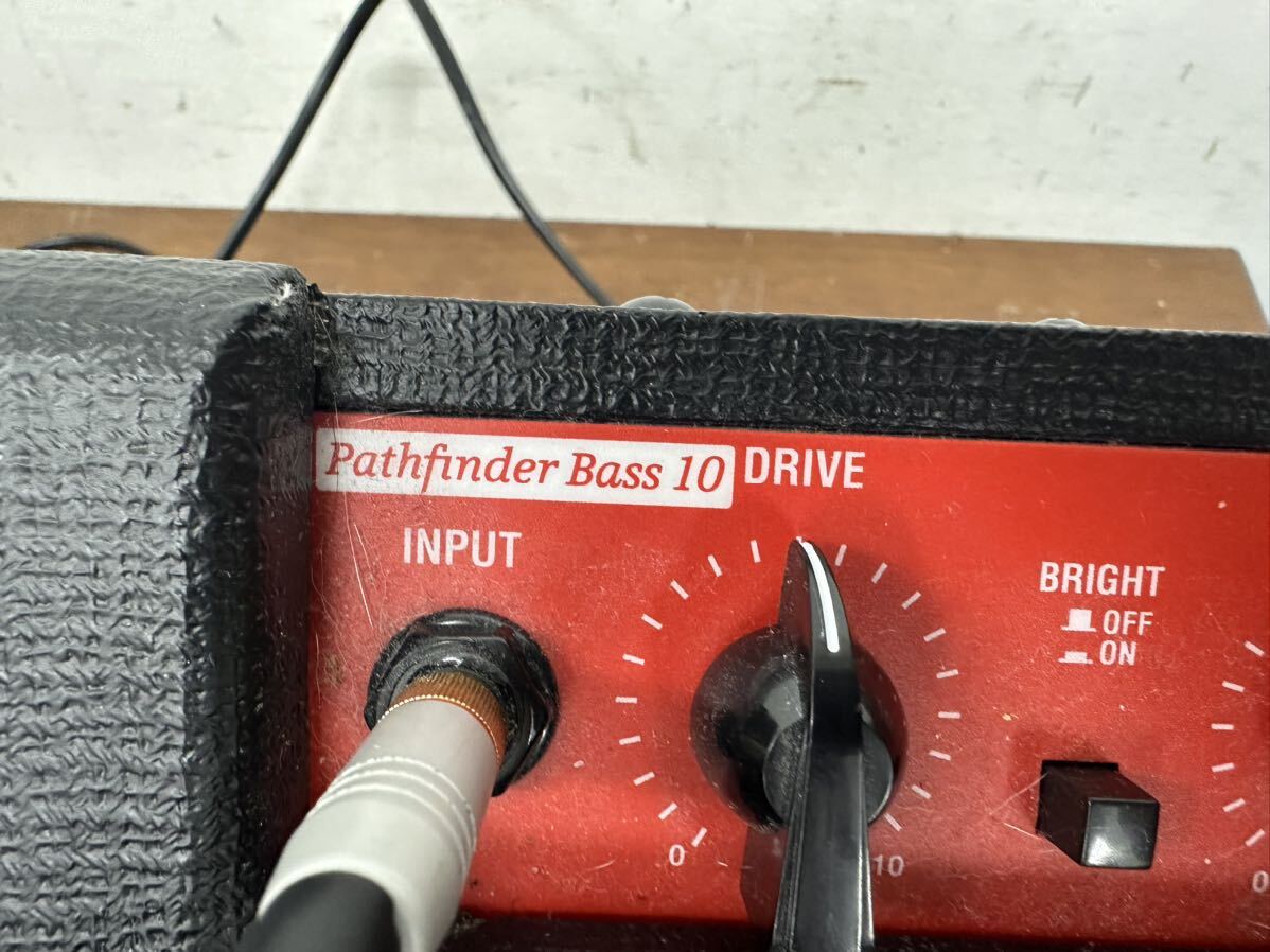 I # VOX コンパクト ベースアンプ Pathfinder Bass 10 ファーストアンプ ヘッドフォン使用可 10W 動作確認済み_画像3